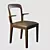 Modern Upholstered Gaya Chair 3D model small image 1