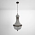 Elegant Crystal Chandelier 3D model small image 1