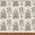 Seamless Wallpaper Set in 3 Colors 3D model small image 2