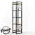 Industrial Loft Style Valent Rack 3D model small image 2