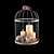 Elegant Decorative Cage 3D model small image 1