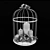 Elegant Decorative Cage 3D model small image 3