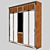 Animated Wardrobe - 2800 x 2900 x 600 (L x H x W) 3D model small image 3