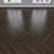 Oak Parquet: Herringbone, Linear, Chevron 3D model small image 3