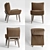 Timothy Oulton Creek Dining Chair 3D model small image 2