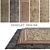 Luxury Carpets Set - DOVLET HOUSE 3D model small image 1