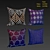 Deluxe Decorative Pillow Set 3D model small image 2