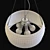 Sleek SP5 Smoke Pendant Light 3D model small image 3