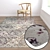 Luxury Carpet Set: High-Quality Textures for Close-Up and Wide Shots 3D model small image 2