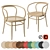 Elegant Thonet Armchair 209 3D model small image 1