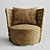 Roberto Cavalli Lounge Chair Set 3D model small image 1