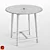 Elegant Desiree Side Table 3D model small image 3