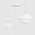 Tooy Muse Pendant Lamp: Vintage-inspired Design 3D model small image 2