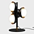 Tooy Muse: Vintage Metal Table Lamp 3D model small image 1