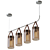 DeMarkt Tetro Chandelier - Elegant Lighting Solution 3D model small image 1