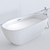 Luxury Acrylic Oval Bathtub - GALASSIA MEG11 3D model small image 3