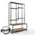 Industrial Loft Style "Baf" Rack 3D model small image 1