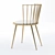 Sleek Aurora Chair: Modern Elegance for Every Space 3D model small image 2