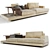 Elegant Xavier Sofa: Beauty & Comfort 3D model small image 1