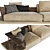 Elegant Xavier Sofa: Beauty & Comfort 3D model small image 2