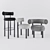 Elegant Cassia Fat Chairs 3D model small image 1