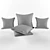 Elevate your space with Alta pillow 3D model small image 2