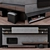 Zona 32 TV: Sleek and Spacious 3D model small image 1