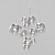 Clustered Brilliance Pendant 3D model small image 2