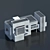 Sleek V-Ray 3.0 Building 3D model small image 3