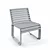 Modern Portiqoa Port Benches Set 3D model small image 3