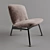 Elegant Chiado Armchair 3D model small image 1