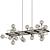 Viaggio Linear Suspension: Illuminating Elegance 3D model small image 1