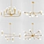 Modern Chandeliers: Exclusive Collection 3D model small image 1