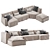 Gervasoni More: Elegant Comfort for your Space 3D model small image 2