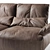 Koinor Easy: Sleek Leather Sofa 3D model small image 2