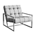 Mahora Armchair: Stylish and Comfortable 3D model small image 3