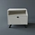 Vesuvius Bedside Table – Stylish & Functional 3D model small image 2