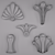 3D Trim Ornaments: 5 Designs 3D model small image 2