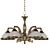 Elegant Bristol Chandelier 3D model small image 1