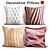 Designer Decorative Pillow Set 3D model small image 1