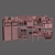 IKEA Work Zone Furniture Set 3D model small image 3