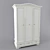 Elegant Wardrobe with Spacious Design 3D model small image 2