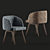 Luxurious Minotti Creed Chair 3D model small image 1