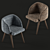 Luxurious Minotti Creed Chair 3D model small image 2