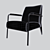 Minimalist Lounge Chair 3D model small image 3