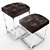 Elegant Urban Chair 3D model small image 1