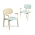 Elegant Harmony: Mild Chair 3D model small image 1