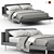 Luxury Floyd-HI Bed: Elegant Design 3D model small image 1