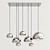 Elegant Glass Pendant Light: Tom Dixon 3D model small image 2