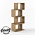 Boxster Wooden Rack: Stylish Loft Design 3D model small image 1